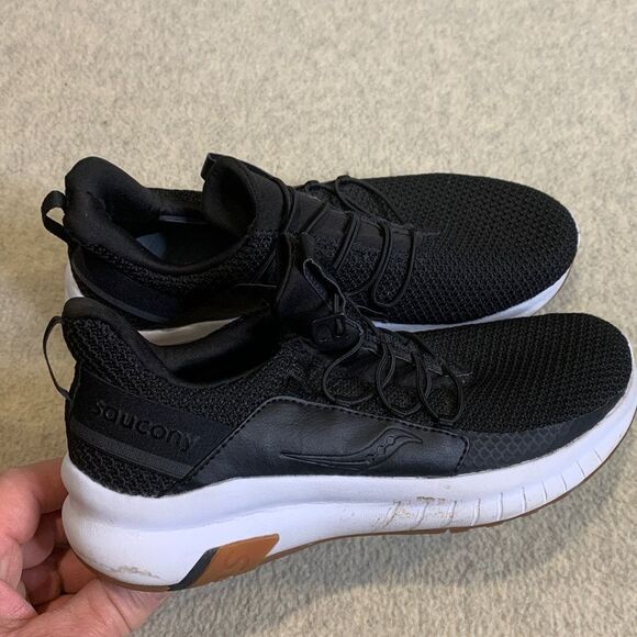 SAUCONY, REACT 2U+, ladies slip on sneakers, size 8 - Picture 2 of 7